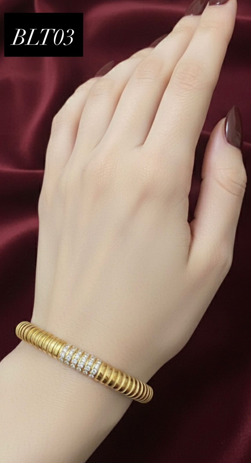 D’MAYE Radiant Coil Diamond Bracelet