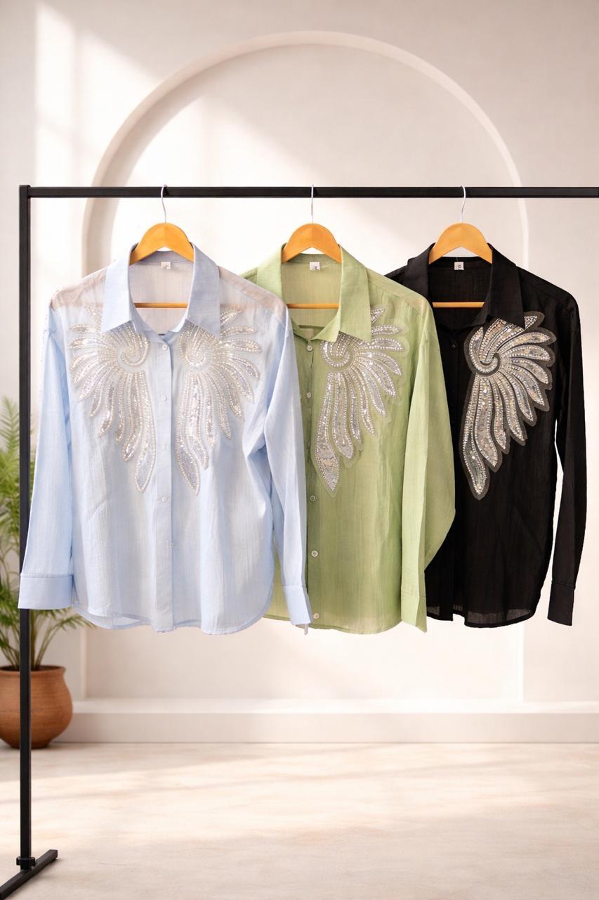 Premium Embellished Women’s Shirts