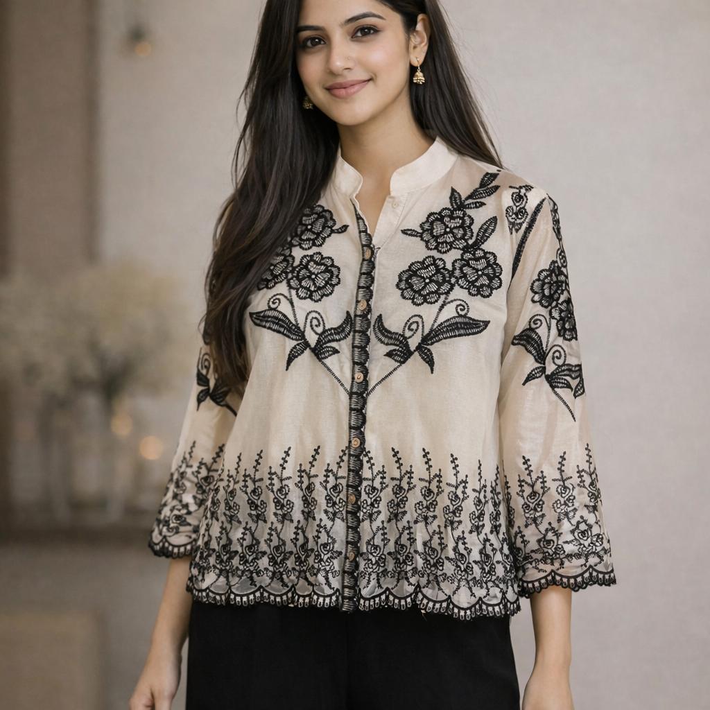Women’s Elegant Embroidered Tops