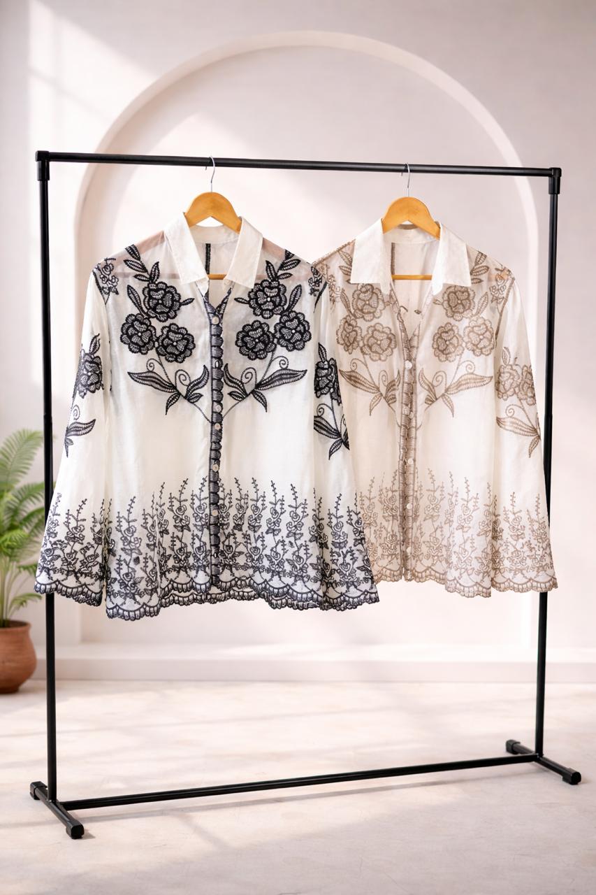 Women’s Elegant Embroidered Tops